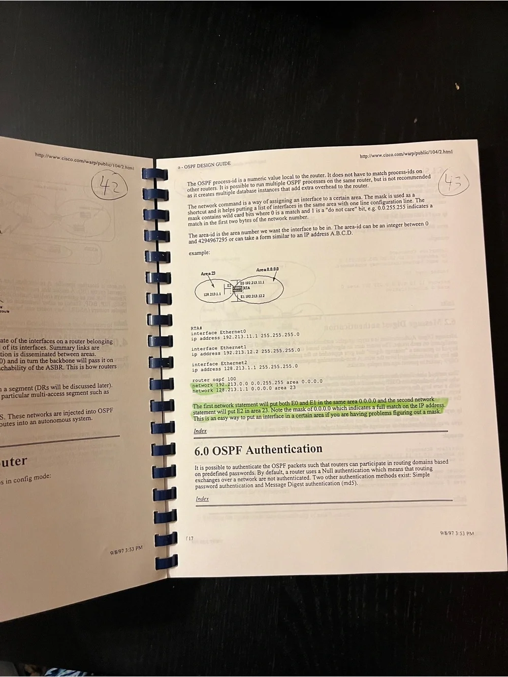 Cisco CIT Vintage Training Manual March 2000 Comb Bound ARS